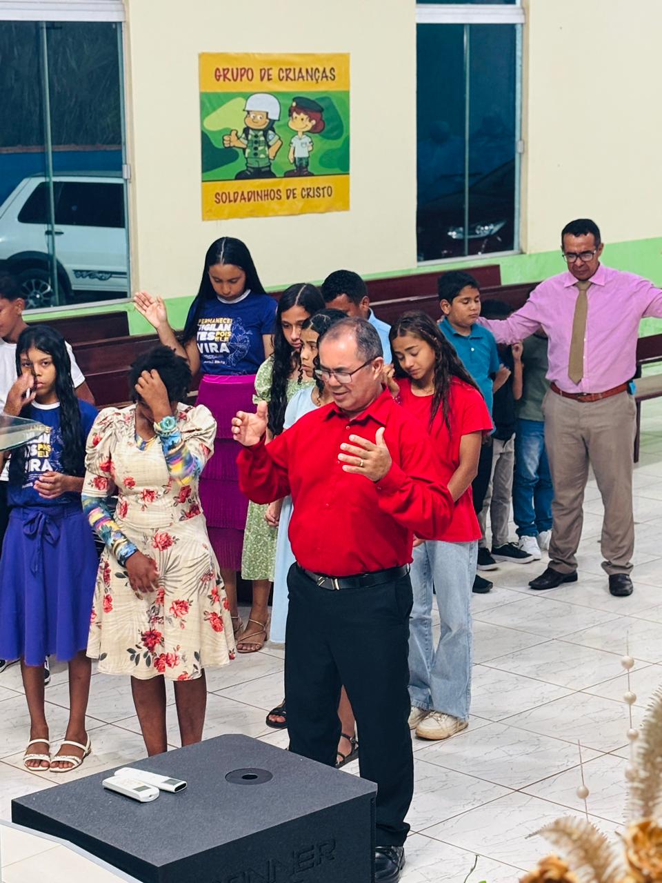 Registro do Encontro de Jovens